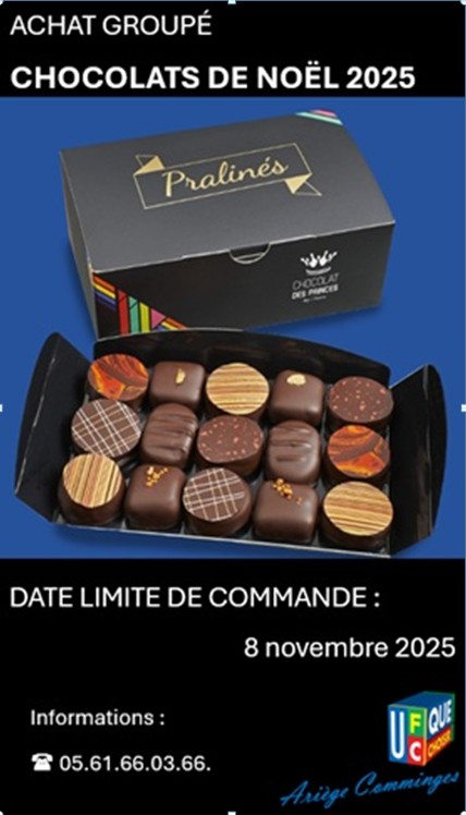 Que Choisir Achats groupés chocolats comminges chocolats